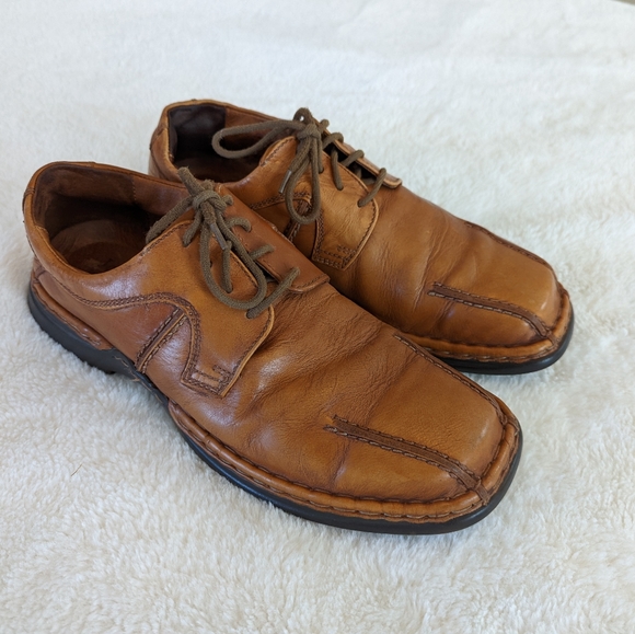 Great Condition: Josef Seibel Brown Leather  Slip-On Dress Shoes Size Me… main image 6